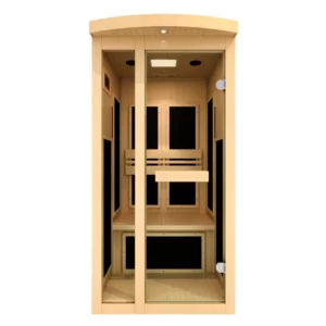 Pro 6 Natalie 1 Person Near Zero EMF FAR Infrared Sauna P6-5210-01