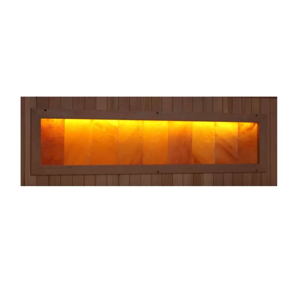 Golden Designs Zenith 6 Person Commercial Full Spectrum Infrared Himalayan Salt Sauna GDI-8260-01