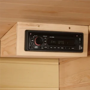 Maxxus Chaumont 4 Person Low EMF FAR Infrared Sauna Canadian Red Cedar MX-K406-01 CED