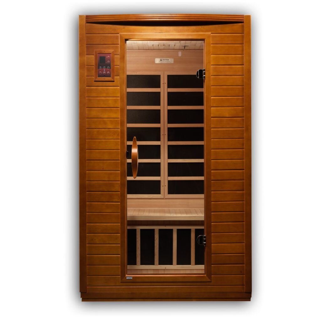 DYN-6202-03 2018 (6) 3x3 Dynamic Versailles 2 Person Low EMF Far Infrared Sauna DYN-6202-03