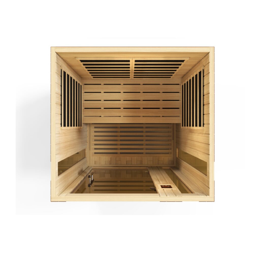 Dynamic Vittoria 2 Person LOW EMF Far Infrared Sauna DYN-6220-01
