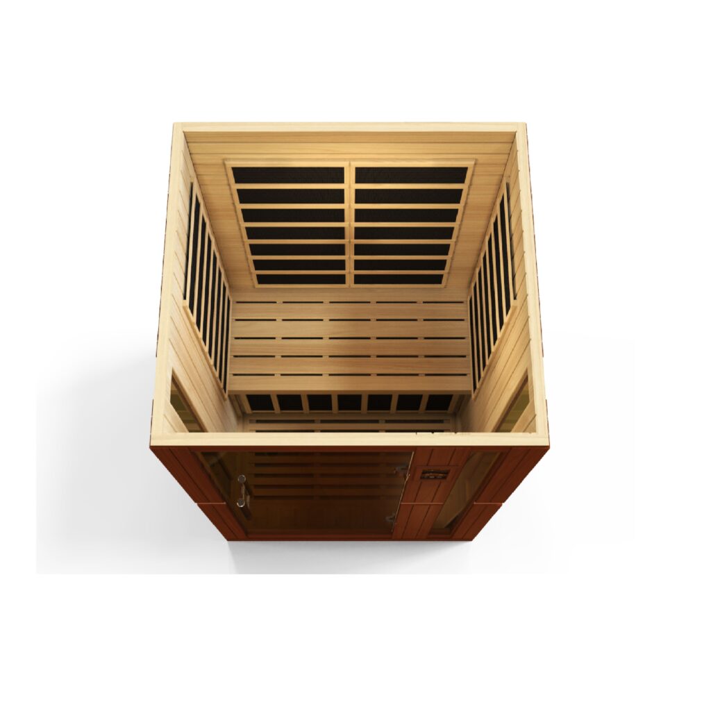 Dynamic Vittoria 2 Person LOW EMF Far Infrared Sauna DYN-6220-01