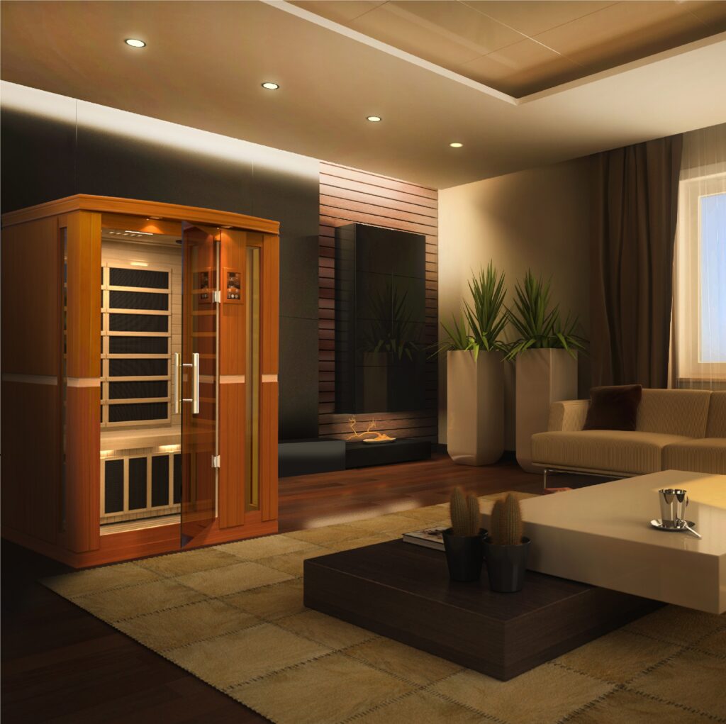 Dynamic Vittoria 2 Person LOW EMF Far Infrared Sauna DYN-6220-01