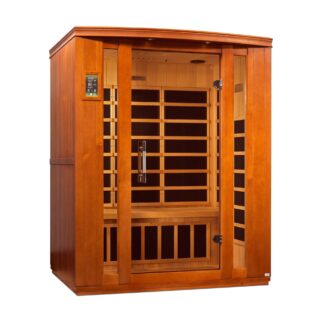 DYN-6306-02 (3) Dynamic Bellagio 3 Person Low EMF Far Infrared Sauna DYN-6306-02