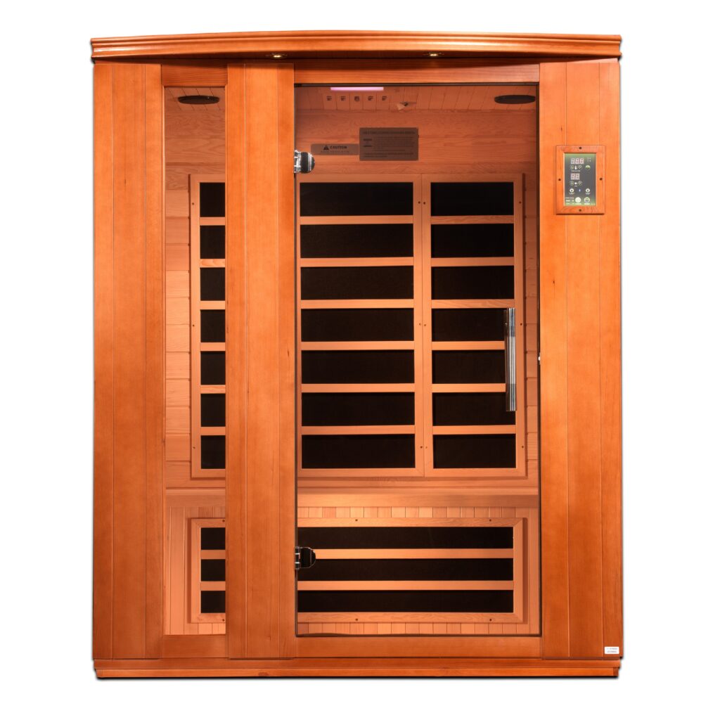dyn-6336-02_center_ 008 Dynamic Lugano 3 Person Low EMF Far Infrared Sauna DYN-6336-02