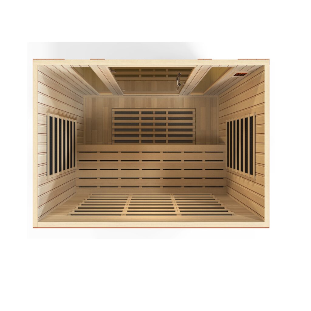 Dynamic Bergamo Low EMF Far Infrared Sauna DYN-6440-01