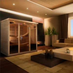 Golden Designs Monaco 6 Person Near Zero EMF Far Infrared Sauna  GDI-6996-01 Elite