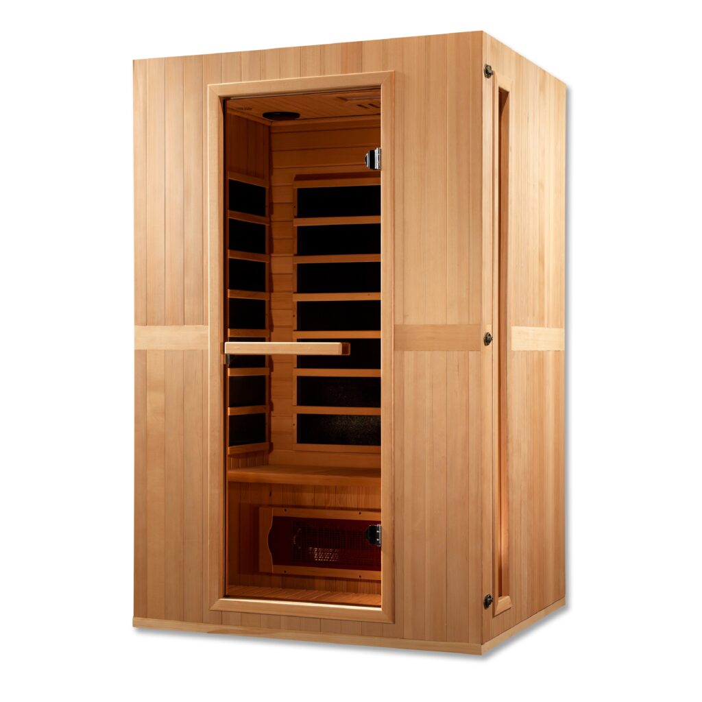 Maxxus Solstice 2 Person Low EMF Home Infrared Sauna MX-LS2-01