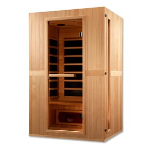 Maxxus Solstice 2 Person Low EMF Home Infrared Sauna MX-LS2-01