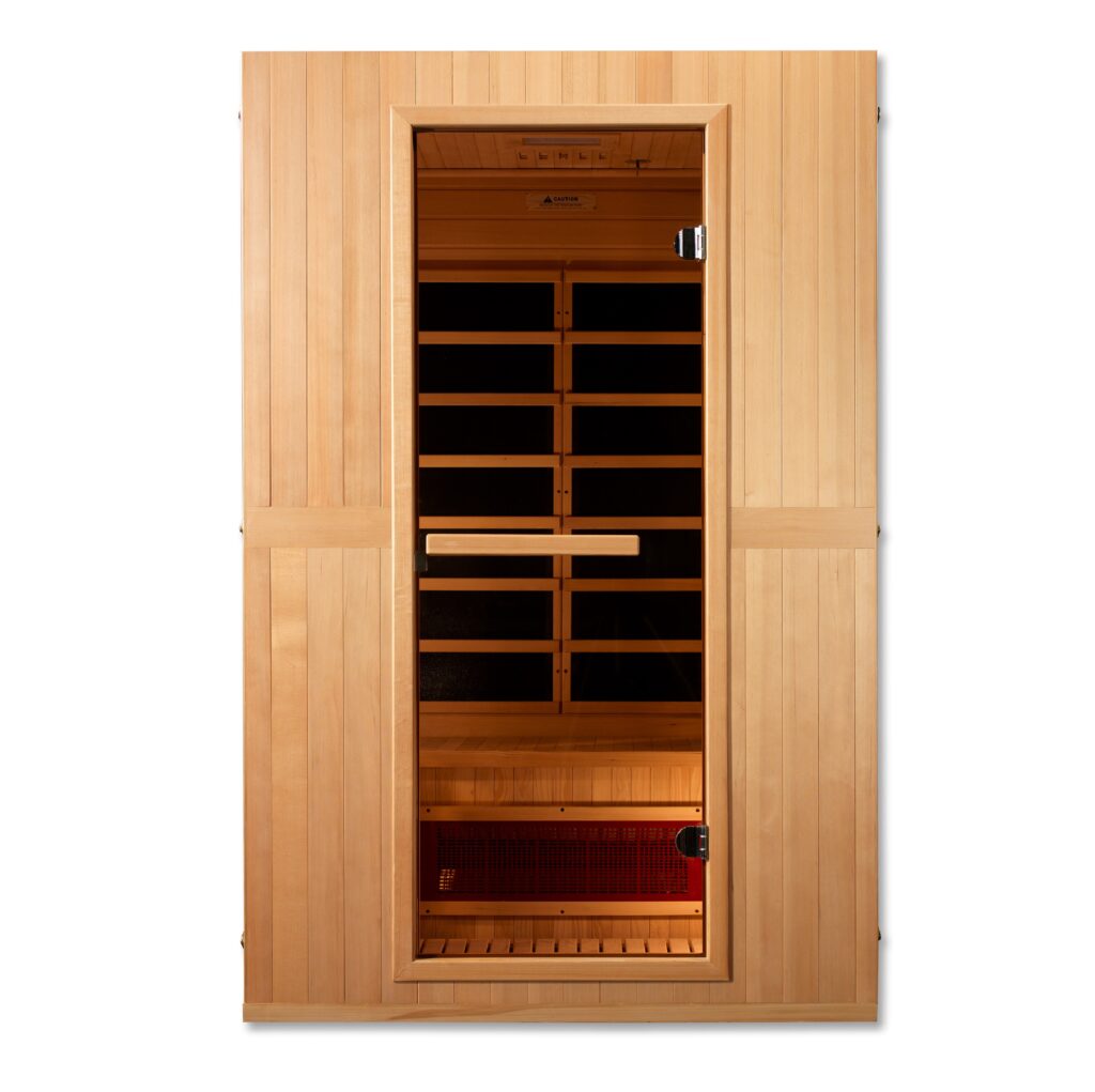 Maxxus Solstice 2 Person Low EMF Home Infrared Sauna MX-LS2-01