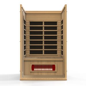 Maxxus Solstice 2 Person Low EMF Home Infrared Sauna MX-LS2-01