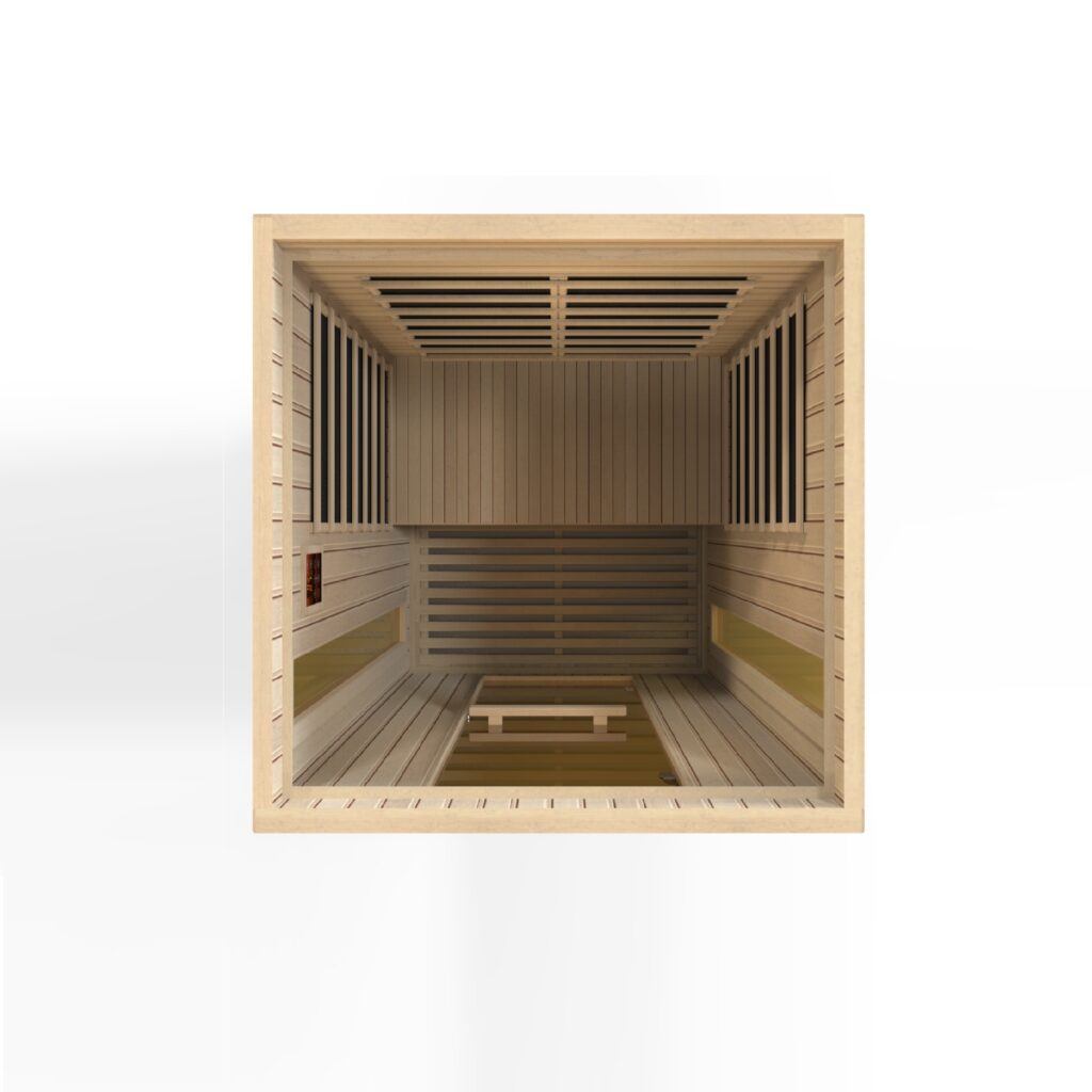 Maxxus Solstice 2 Person Low EMF Home Infrared Sauna MX-LS2-01