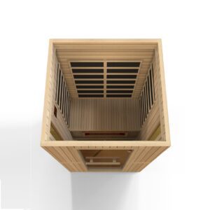 Maxxus Solstice 2 Person Low EMF Home Infrared Sauna MX-LS2-01