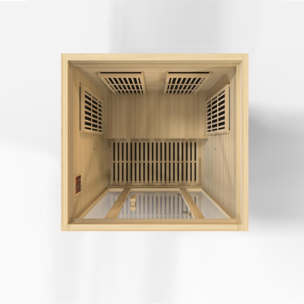 Maxxus Seattle 2 Person Low EMF Far Infrared Sauna MX-J206-01