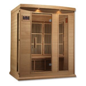 Maxxus Montilemar 3 Person Low EMF Far IR Sauna in Hemlock MX-K306-01