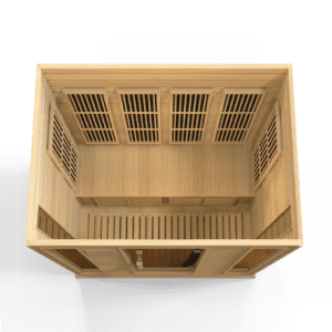 Maxxus Chaumont 4 Person Low EMF FAR Infrared Sauna Canadian Hemlock MX-K406-01