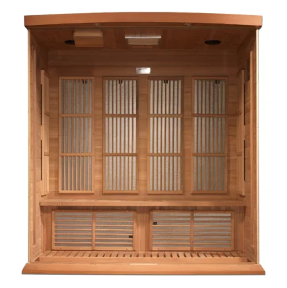 MX-K406-01 Maxxus Low EMF FAR Infrared Sauna Canadian Red Cedar - Image 6
