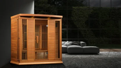 MX-K406-01 Maxxus Low EMF FAR Infrared Sauna Canadian Red Cedar - Image 5