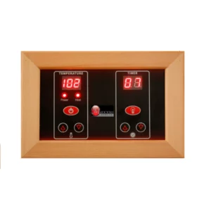 Maxxus Avignon 3 Person Corner Low EMF FAR Infrared Sauna Canadian Red Cedar MX-K356-01 CED