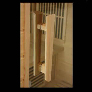 Maxxus Toulose 2 Person Low EMF Far Infrared Sauna in Hemlock MX-K206-01