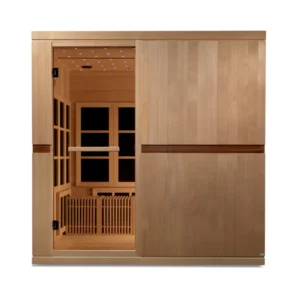 Golden Designs Catolonia Elite 8 Person Near Zero EMF Yoga / Wheel Chair Sauna GDI-6880-02 Elite
