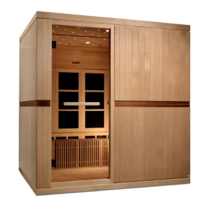 Golden Designs Catolonia Elite 8 Person Near Zero EMF Yoga / Wheel Chair Sauna GDI-6880-02 Elite