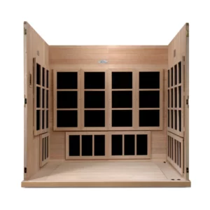 Golden Designs Catolonia Elite 8 Person Near Zero EMF Yoga / Wheel Chair Sauna GDI-6880-02 Elite