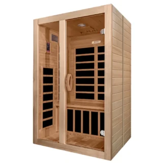 Dynamic Santiago Low EMF 2 Person Home IR Sauna DYN-6209-01