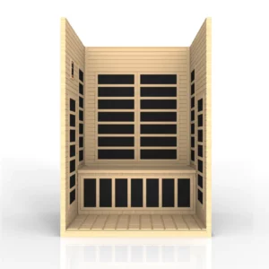 Dynamic Santiago Low EMF 2 Person Home IR Sauna DYN-6209-01