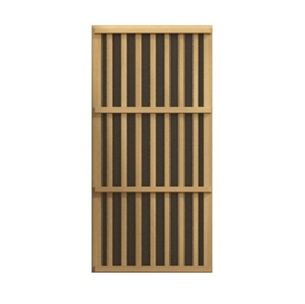 MX Heater 3x3 Maxxus Montilemar 3 Person Near Zero EMF FAR Infrared Sauna - Canadian Hemlock MX-K306-01-ZF