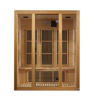 Maxxus Bellevue 3 Person  Low EMF Far Infrared Sauna MX-J306-01