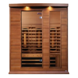 Maxxus Montilemar 3 Person Full Spectrum Infrared Sauna - Canadian Red Cedar MX-M306-01-FS CED