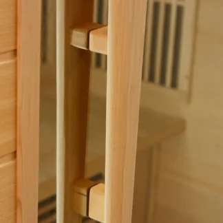 Maxxus Chaumont 4 Person Near Zero EMF FAR Infrared Sauna - Canadian Red Cedar MX-K406-01-ZF CED