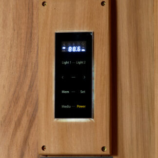 Golden Designs  Sundsvall 2 Person Traditional Sauna - Canadian Red Cedar Interior and Pacific Premium Clear Cedar Exterior GDI-7289-02