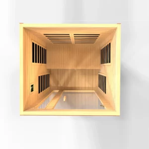 DYN-6203-013x3_5 Dynamic Cardoba 2 Person Low EMF FAR Infrared Sauna DYN-6203-01