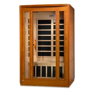 Dynamic San Marino Elite 2 Person Ultra Low EMF Far Infrared Sauna DYN-6206-01 Elite