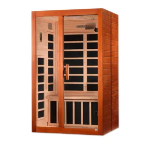 Dynamic Santiago Elite 2 Person Ultra Low EMF FAR Infrared Sauna DYN-6209-02 Elite