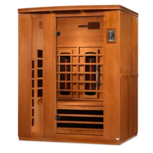 DYN-6336-03FS3x3_3 Dynamic Lugano 3 Person Full Spectrum Near Zero EMF Infrared Sauna DYN-6336-03 FS