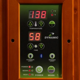 Dynamic Barcelona 1 Person Low EMF Far Infrared Sauna DYN-6106-01