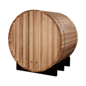 Golden Designs St. Moritz 2 Person Barrel Traditional Sauna - Pacific Cedar GDI-B002-01