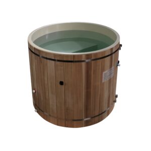 DCT-B-042-PLPC  TUB ONLY  |  Dynamic Cold Therapy Cedar Barrel Spa - Plastic Tub
