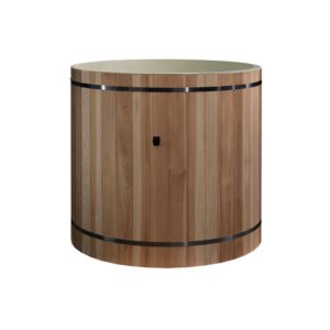 DCT-B-042-PLPC  TUB ONLY  |  Dynamic Cold Therapy Cedar Barrel Spa - Plastic Tub