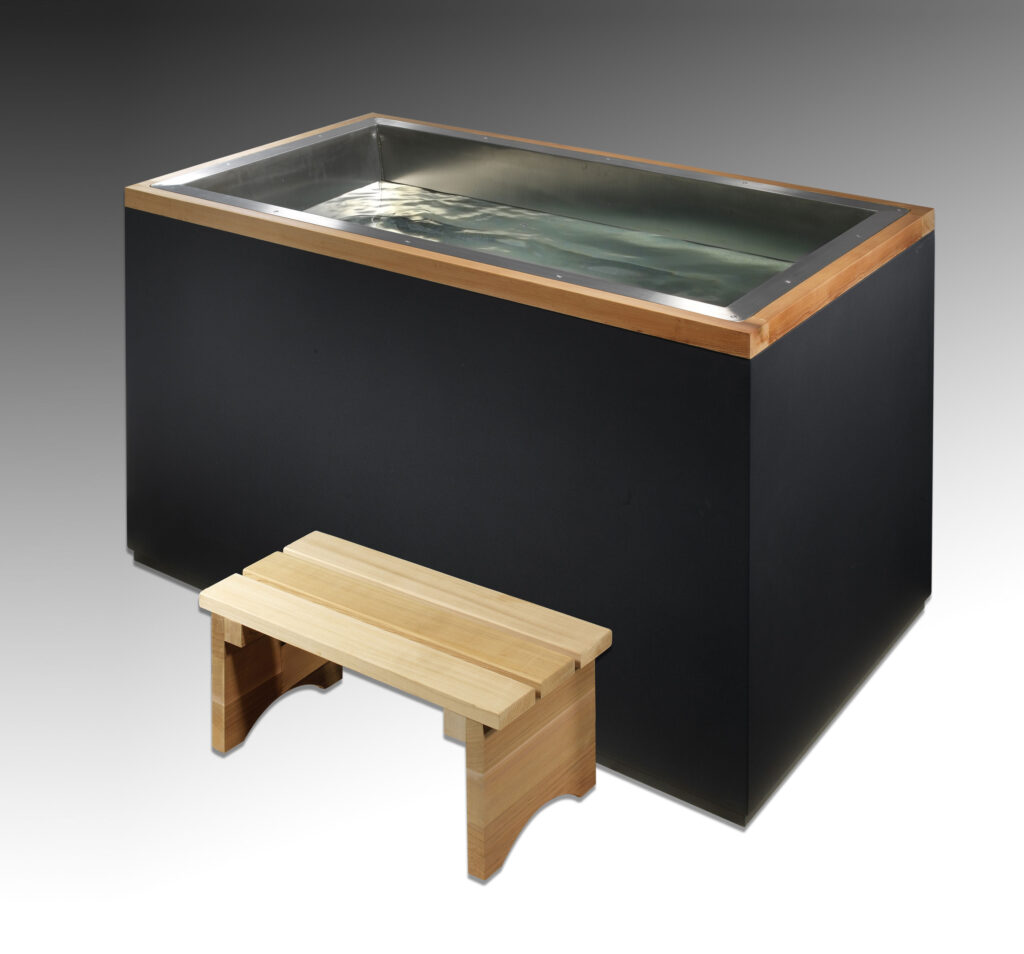 DCT-S-050-USS Dynamic Cold Therapy Spa DCT "CUBOID" 316 Ultra Stainless Steel (Standard)  TUB ONLY