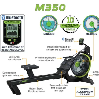 DFFM350 Dynamic Fluid M350 Rower
