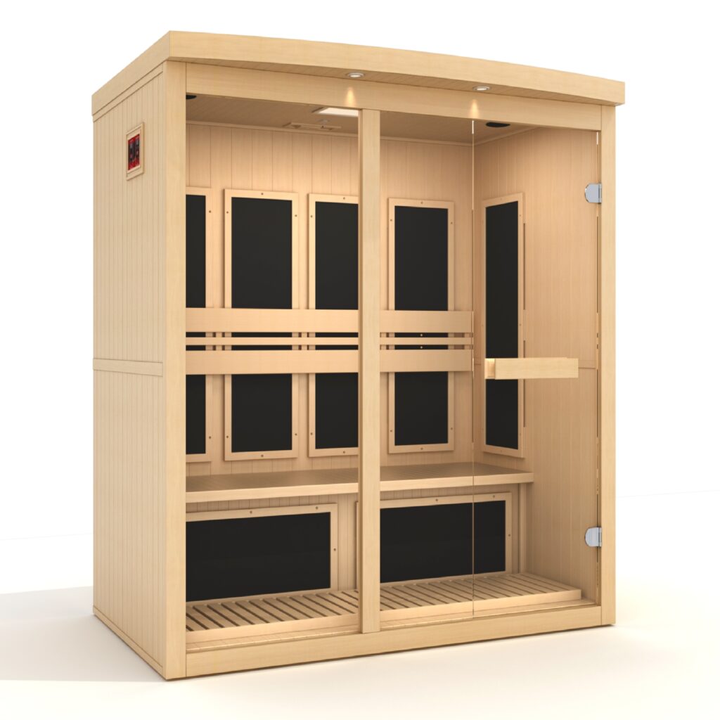 Pro 6 Sarah 4-PERSON Near Zero EMF Far Infrared Sauna P6-5240-01