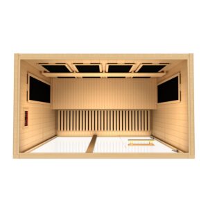 Pro 6 Sarah 4-PERSON Near Zero EMF Far Infrared Sauna P6-5240-01
