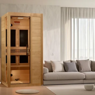 DYN-6115-01_2_900x Dynamic Veneto 1 Person Low EMF Far IR Sauna DYN-6115-05