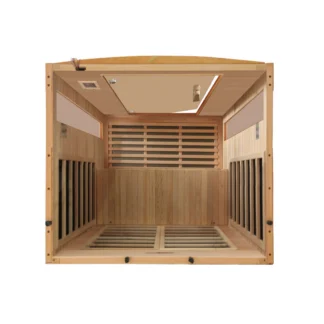DYN-6202-03_3x3_900x Dynamic Versailles Elite 2 Person Ultra-Low EMF Far Infrared DIY Sauna DYN-6202-03 Elite