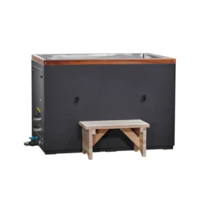 DCT-S-050-NS-34_front_with_step_and_valves_shortened_3x3_c6113a42-7871-4ae2-8f62-2fed229942c4 Dynamic Cold Therapy "CUBOID" 304 Stainless Steel Cold Plunge