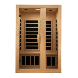 DYN-6229-01LowEMF_1 (1) Dynamic Serena 2 Person Low EMF FAR IR Sauna DYN-6229-01
